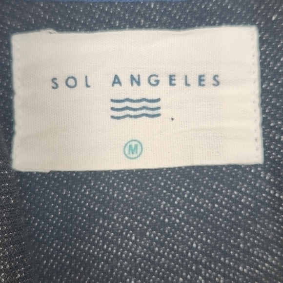 Sol Angeles M Pockets Tribal Trendy Aztec Cardigan Sweater‎ USA Made Preppy - Picture 6 of 11